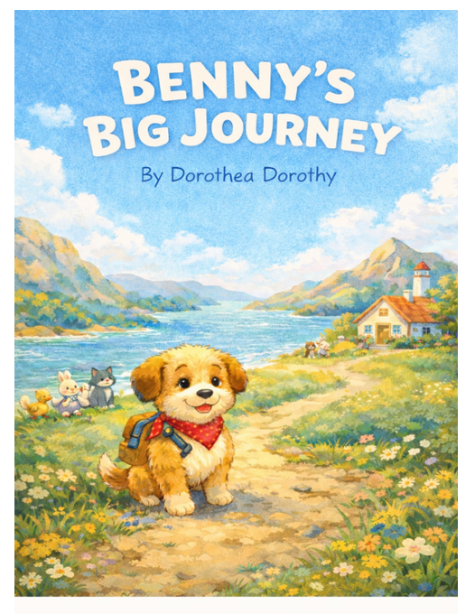 Benny's Big Journey: A Children's Story About Friendship, Kindness & Belonging